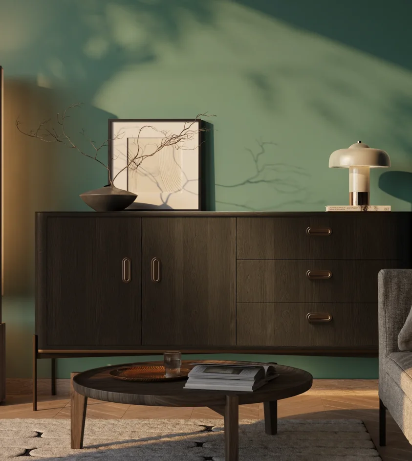 P07_MAGNAT_piaskowy-opal_salon_03_wieczor_03_RAL6033